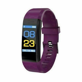 115Plus Bluetooth Smart Watch Heart Rate Monitor Bracelet Fitness